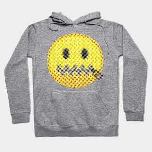 Emoji: Sealed Lips (Zipper-Mouth Face) Hoodie